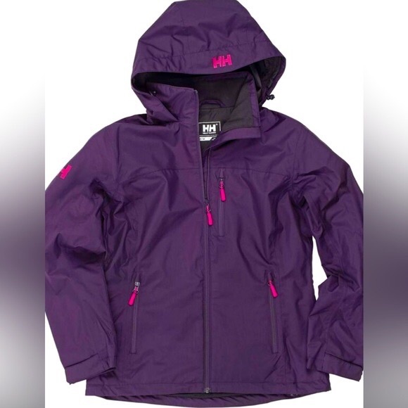 NWT HELLY HANSEN 
Midlayer Hooded Crew Jacket Size M RARE COLOR - Picture 1 of 7